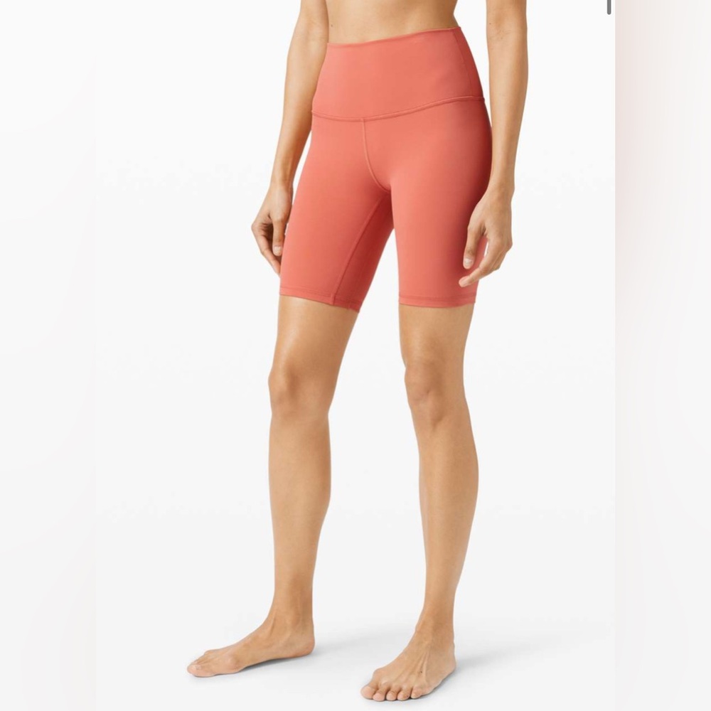 Lululemon Align Short 8" Rustic Coral size 6